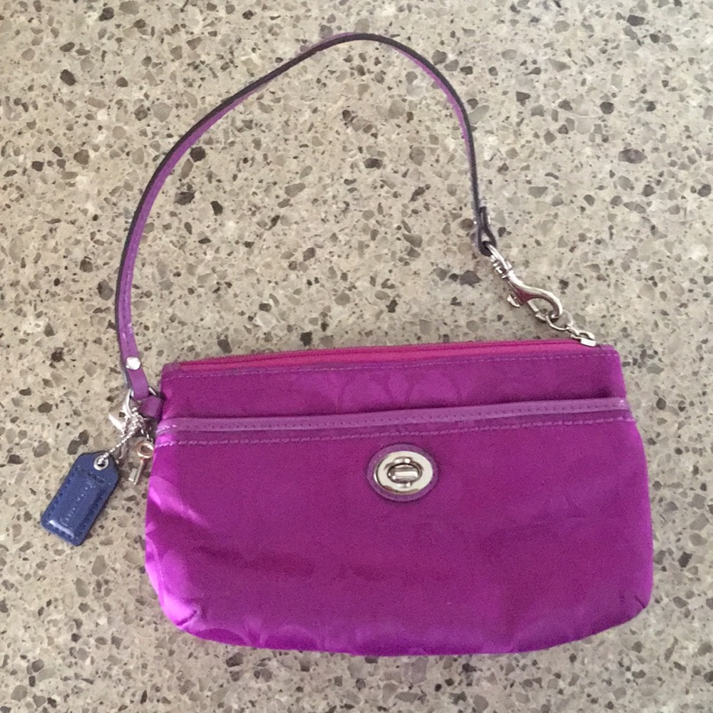 Coach wristlet